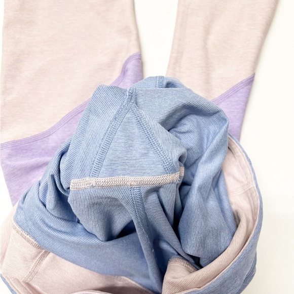 Outdoor Voices Springs 7/8 Lilac Lavender Dahlia Color Block Leggings Sz S - Picture 5 of 6